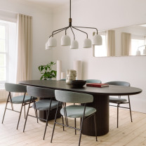 Gubi Howard Chandelier Lifestyle Dining Table