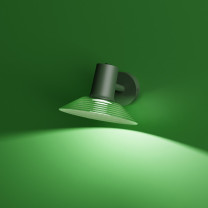 Zero Compose Wall Light In Situ Green Background 2