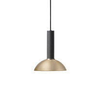 Ferm Living Collect Brass Pendant Hoop High Black