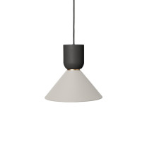 Ferm Living Collect Bell Socket Pendant Bell Black Grey