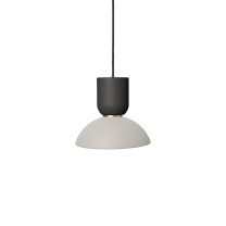 Ferm Living Collect Bell Socket Pendant Hoop Black Grey