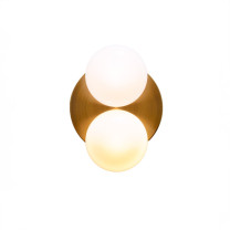 SkLO Dot 2x Wall/Ceiling Light - White/ White On