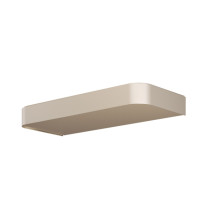 Lodes Shift LED Wall Light Large Matte Champagne