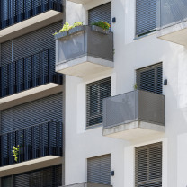 Graphite BEGA 33816 LED Outdoor Wall Lights