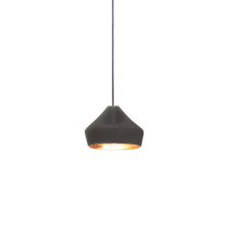 Marset Pleat Box 24 LED Pendant Black Gold