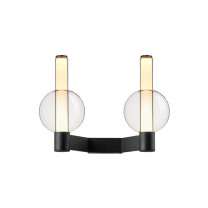 Marset Fragile A2 Wall Light Black - Sphere