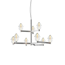 Marset Fragile LED Chandelier CH9 Aluminium