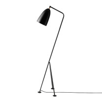 Gubi Grashoppa Floor Lamp Warm Black