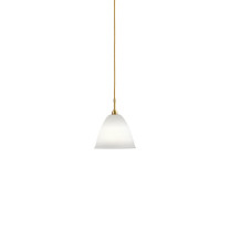 Gubi Bestlite BL9 Pendant Light Medium Brass Bone China