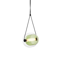 Brokis Capsula LED Pendant Transparent Transparent Green