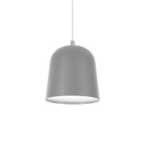 Zero Convex Pendant Light Large Grey