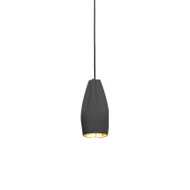 Marset Pleat Box 13 LED Pendant Black Gold