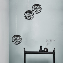 Lodes Kelly Cluster Sphere LED Trio Black