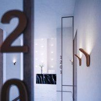 Axolight Lik LED Wall Light in Studio