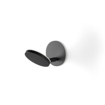 Panzeri Bella LED Wall Light Recessed Black