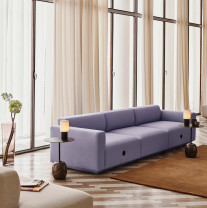 &Tradition Manhattan Table Lamp in Sitting Room