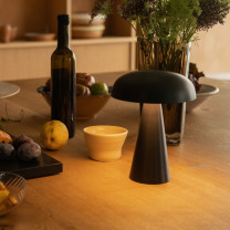 &Tradition Como Table Lamp Black in Kitchen
