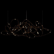 Moooi Flock of Light LED Suspension - With Black Background