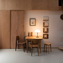 Gubi Stemlite Table Lamp Lifestyle Dining Table