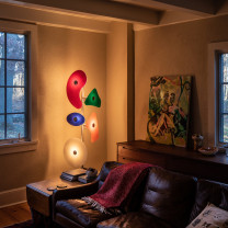 Multi Coloured Foscarini Orbital Floor Lamp