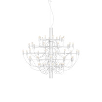 Flos 2097/50 Chandelier - White / Clear Bulbs