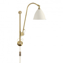 Gubi Bestlite BL5 Wall Light Brass Matt White