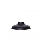 RUBN Bolero LED Pendant Light Black Brass Medium