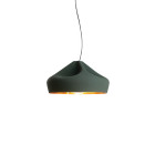 Marset Pleat Box 47 Pendant Green Gold