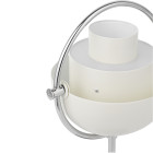 Gubi Multi-Lite Portable Lamp White Chrome Close Up