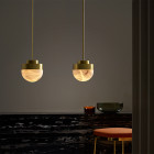 Brass CTO Lighting Lucid Pendants