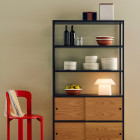 HAY Drome LED Table Lamp on Shelves