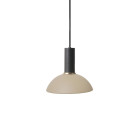 Ferm Living Collect Low Socket Pendant Hoop Black Cashmere