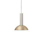 Ferm Living Collect Brass Pendant Hoop High Grey