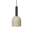 Ferm Living Collect High Socket Pendant Bell Black Cashmere