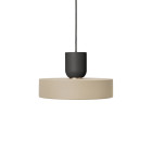 Ferm Living Collect Bell Socket Pendant Record Black Cashmere