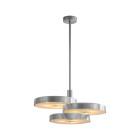 Bert Frank Triarc Pendant Satin Nickel Opal