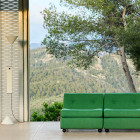 HAY Twist Floor Lamp Lifestyle Outdoors