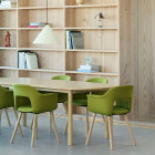 HAY Compass Pendant Light Lifestyle Meeting Table