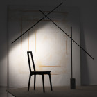 Nemo Flamingo LED Floor Lamp Black in Studio