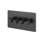 Buster + Punch 4G Dimmer Switch Cross Smoked Bronze