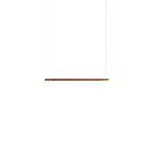 Hollis + Morris Bennington LED Horizontal Pendant - 4ft, Walnut