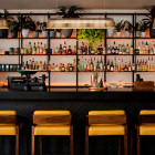 Secto Owalo 7000 LED Pendant Light Lifestyle Bar 2