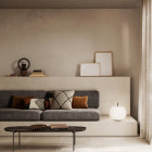 KDLN Kushi Table Lamp in Living Room