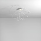 Axolight Hoops LED Ceiling Light White in Situ