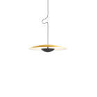 Marset Ginger LED Suspension 32 Brushed Brass White