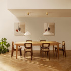 Gubi Tynell 1965 Pendant Light Lifestyle Dining Room