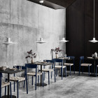 &Tradition P376 Pendant KF2 White in Restaurant