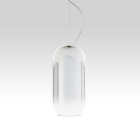 Artemide Gople Suspension Light Silver