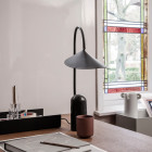 Ferm Living Arum Table Lamp Black in Office