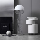 Verpan Wire Floor Lamp in Living Area
